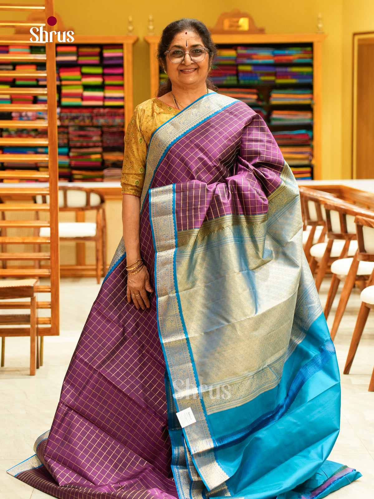 Kanchipuram silk Saree - EFS27043