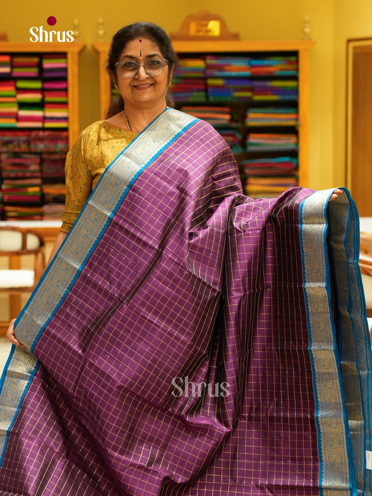 Kanchipuram silk Saree - EFS27043