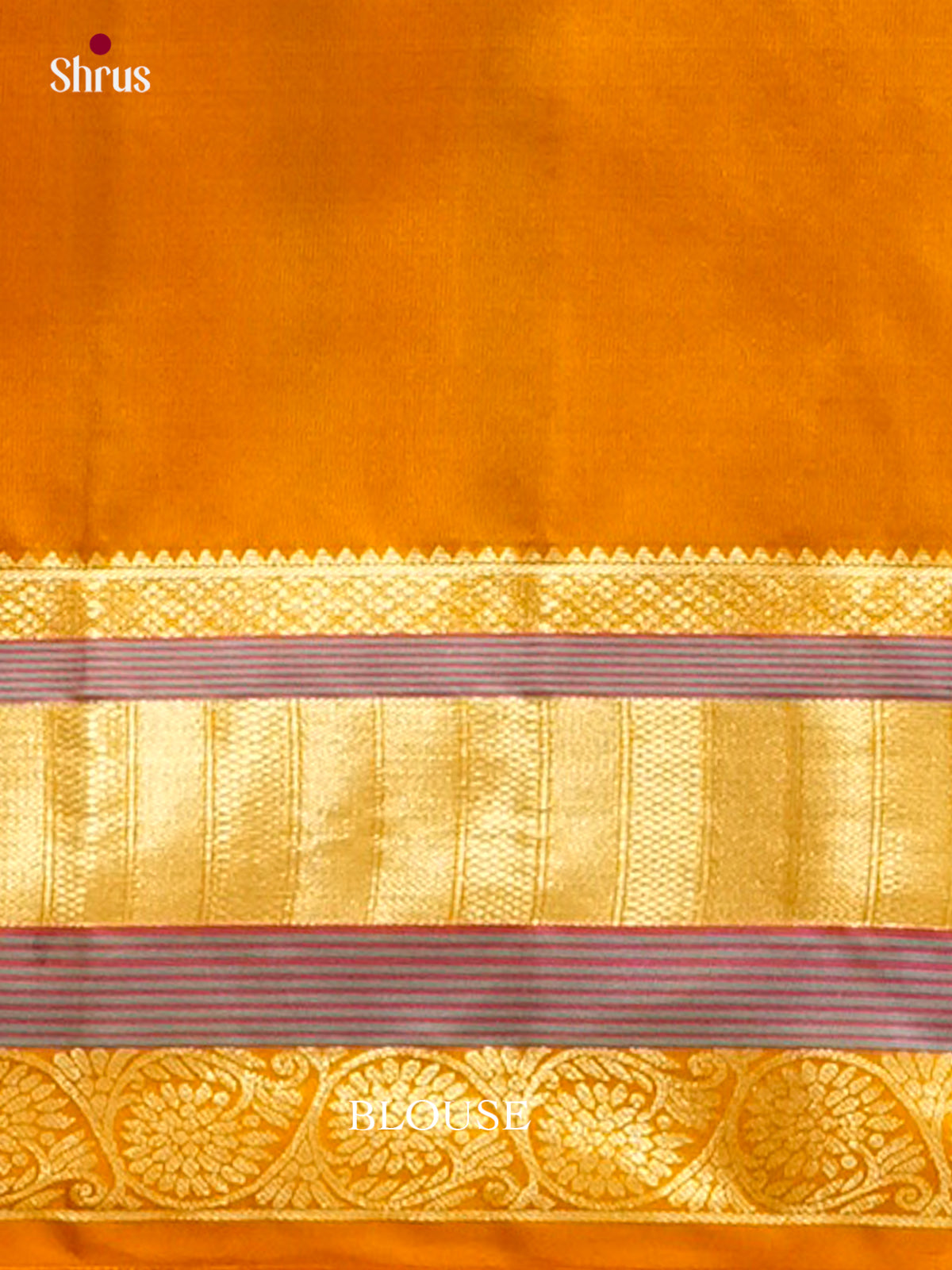 Mustard Soft Silk Saree with Peacock Buttas