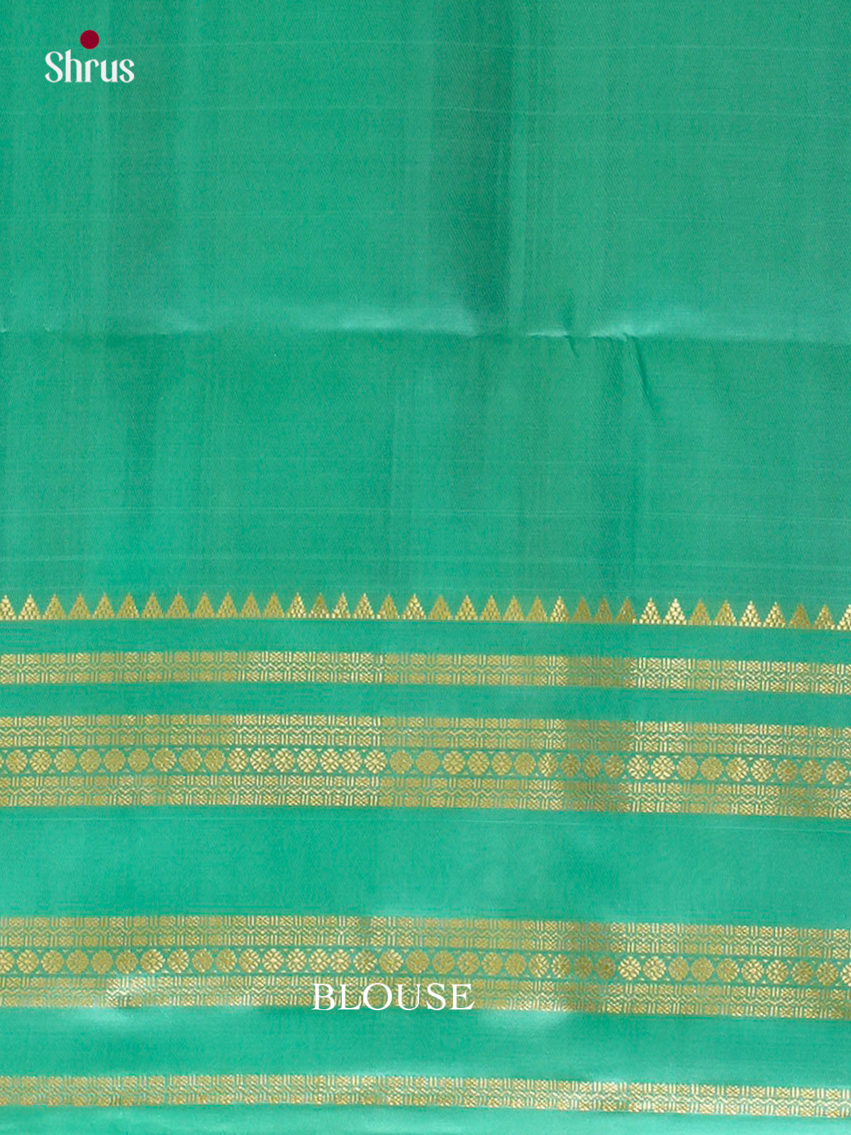 Teal Blue Soft Silk Saree with Peacock Buttas