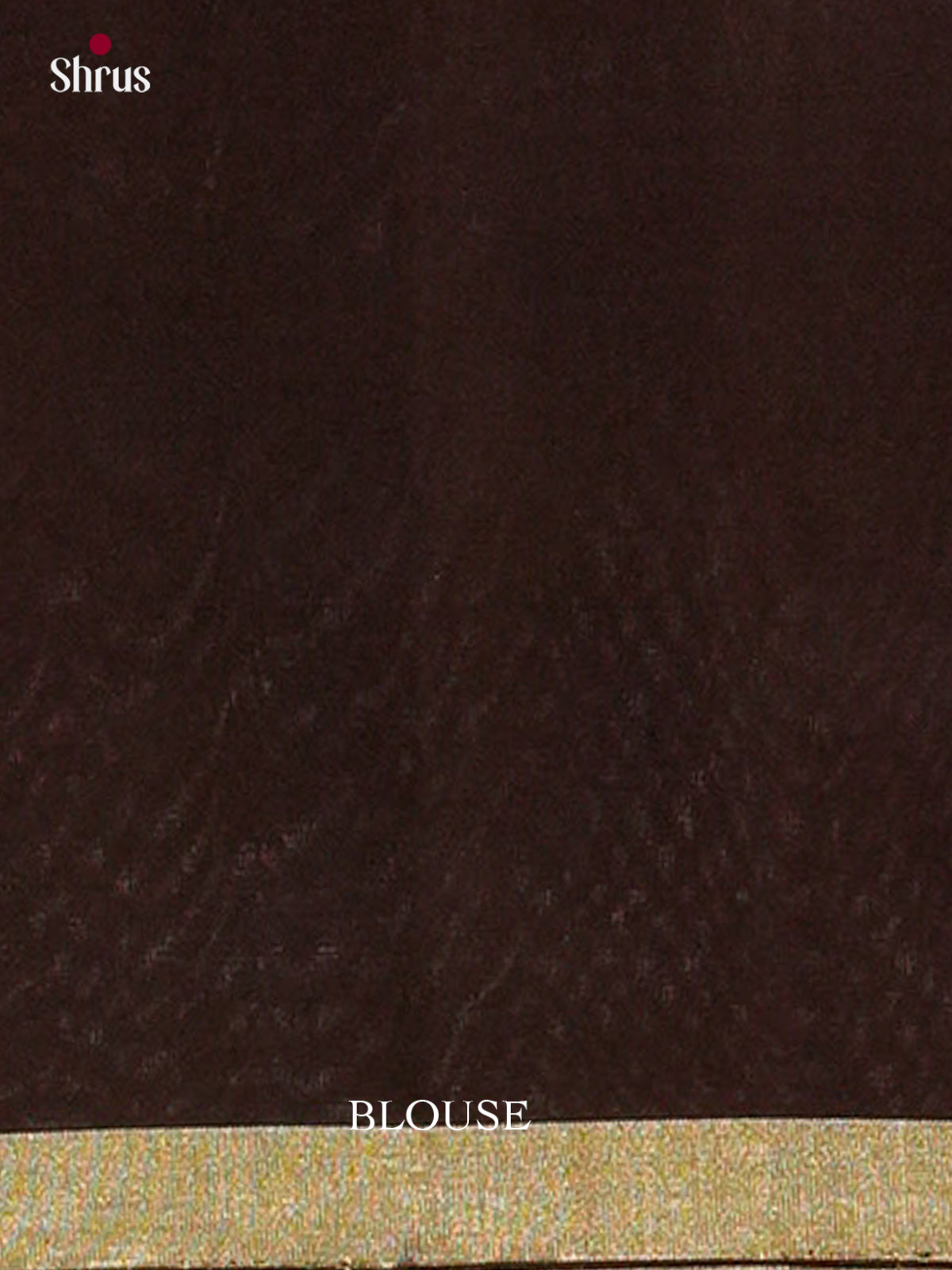 Brown Soft Silk Saree with Floral Buttas - Shop on Shrus.com