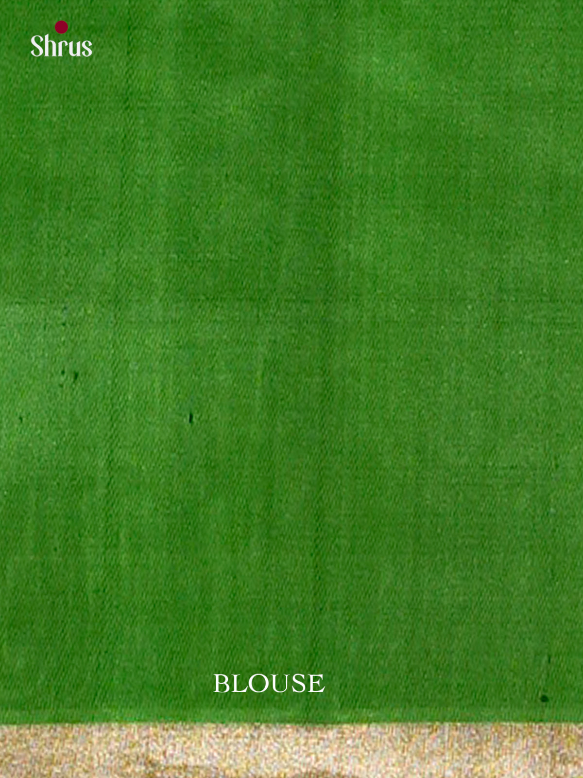 Green Soft Silk Saree with Floral Buttas — EFS27073