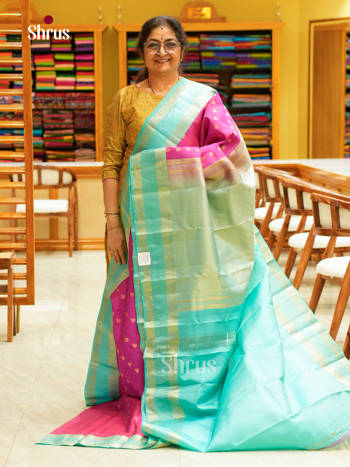 Kanchipuram silk Saree - EFS27111