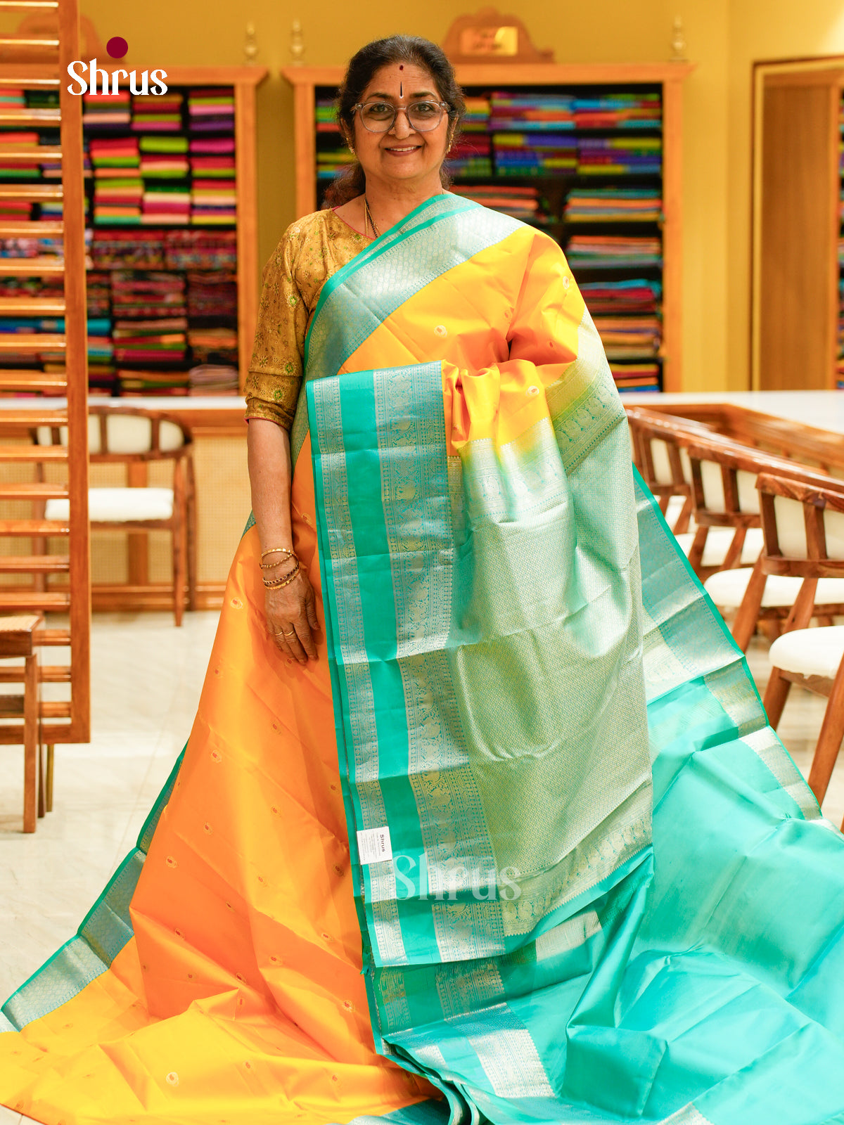 Kanchipuram silk Saree - EFS27175