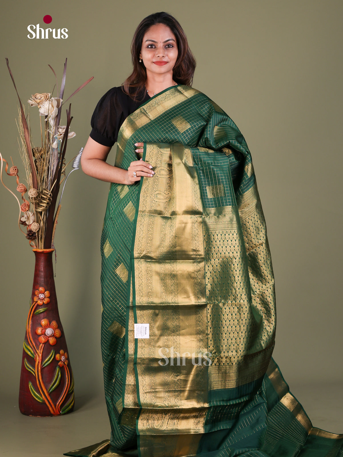 EFS27264 - Kanchipuram Silk Saree