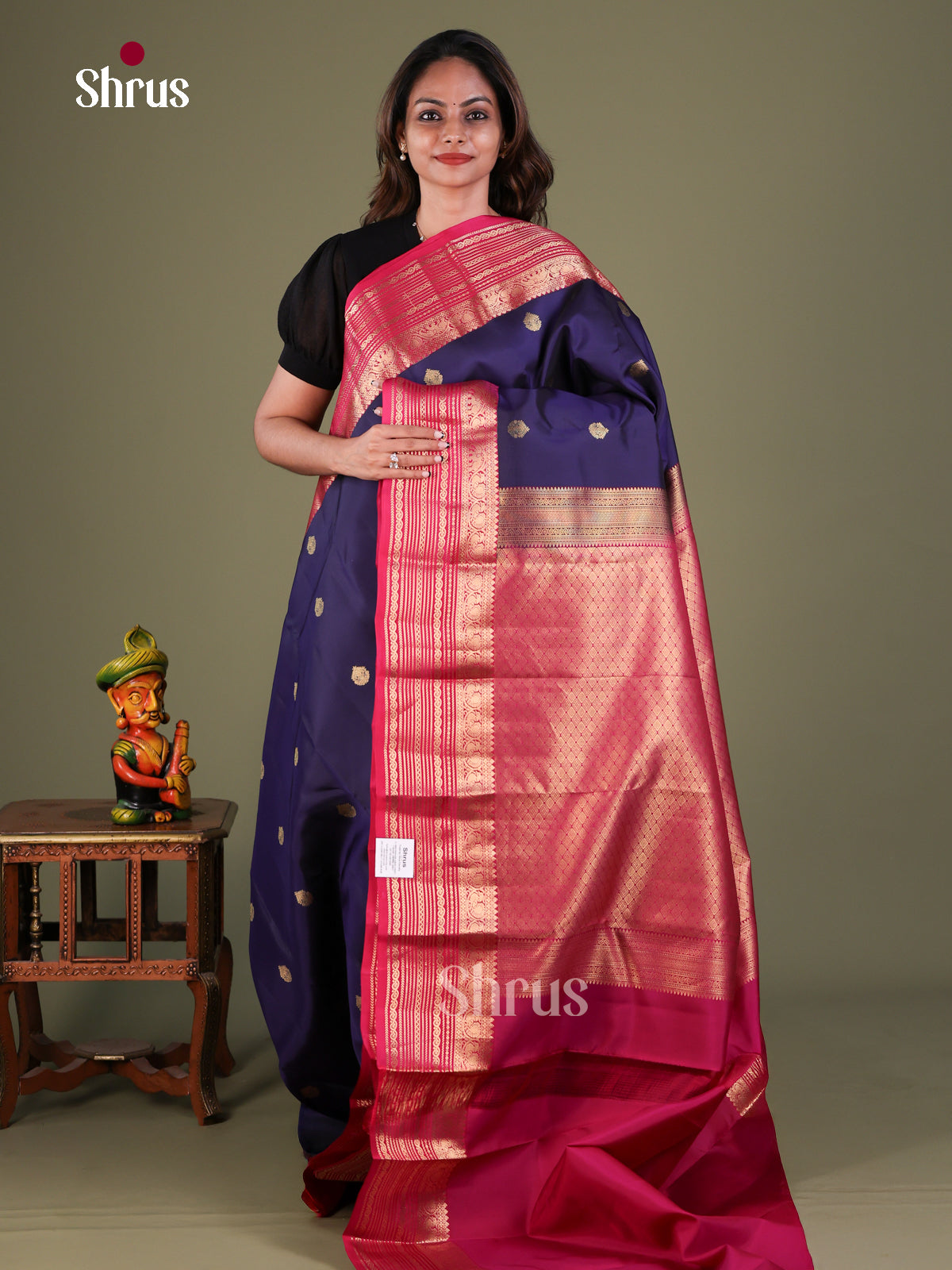 Kanchipuram silk Saree - EFS27283