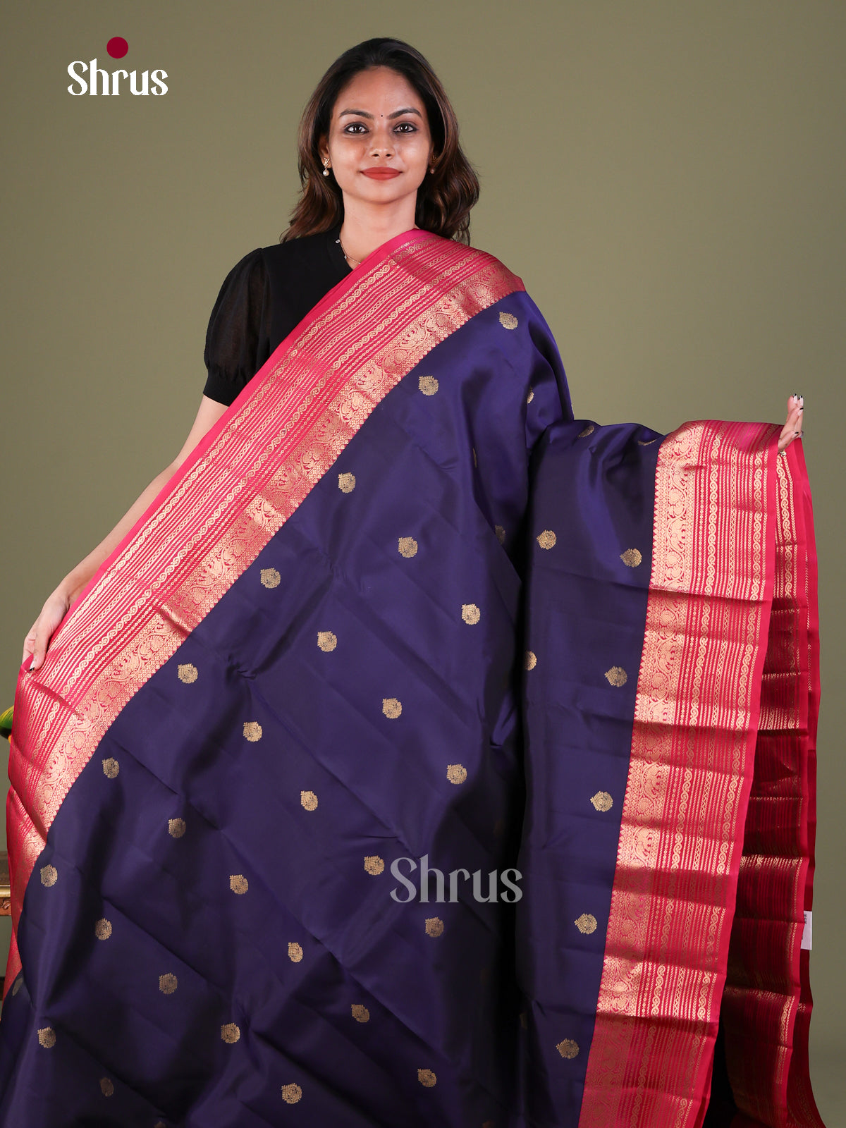 Kanchipuram silk Saree - EFS27283