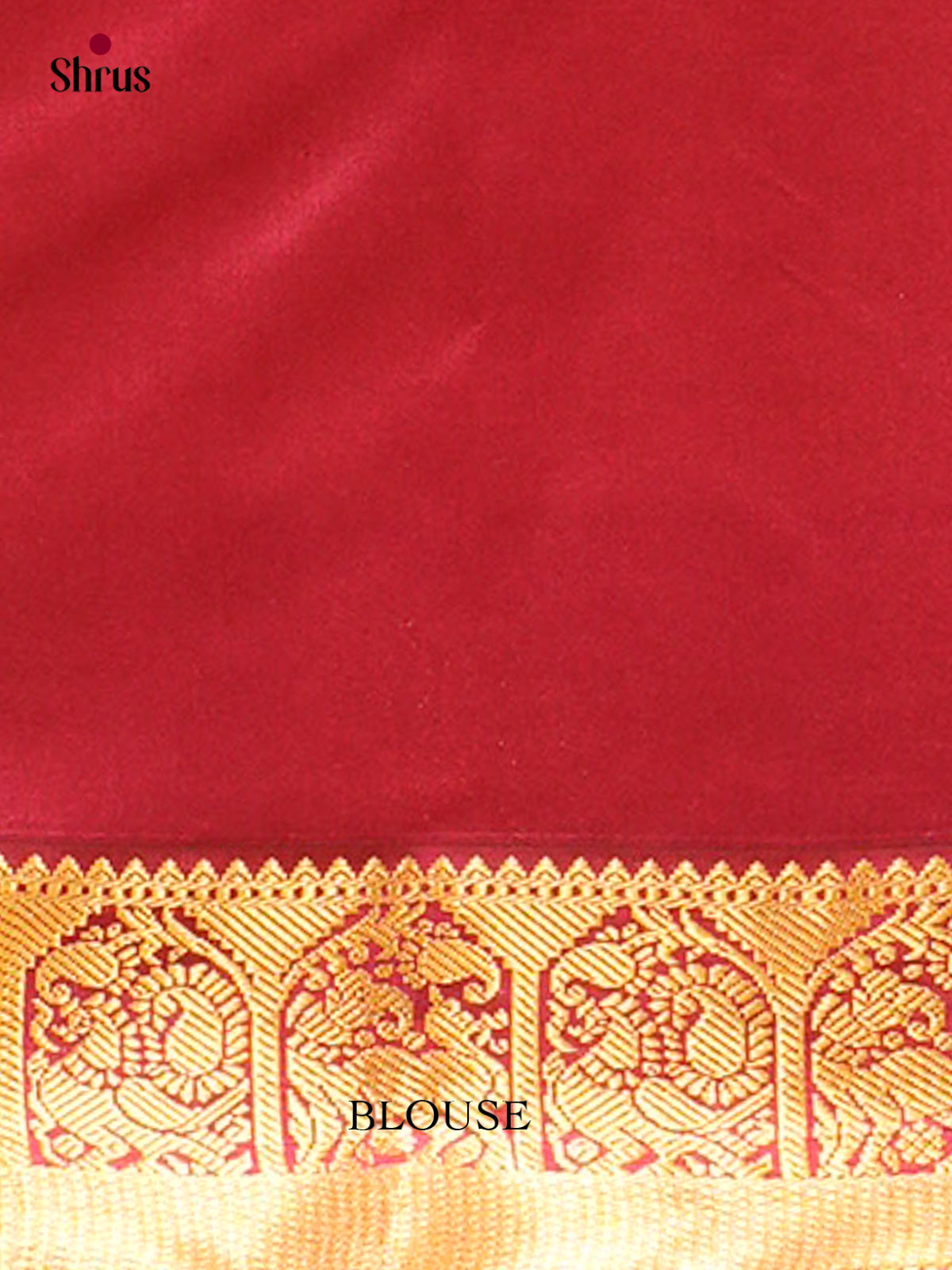 Yellow Kanchipuram Silk Saree with Floral Buttas | Maroon Contrast Border — EFS27295