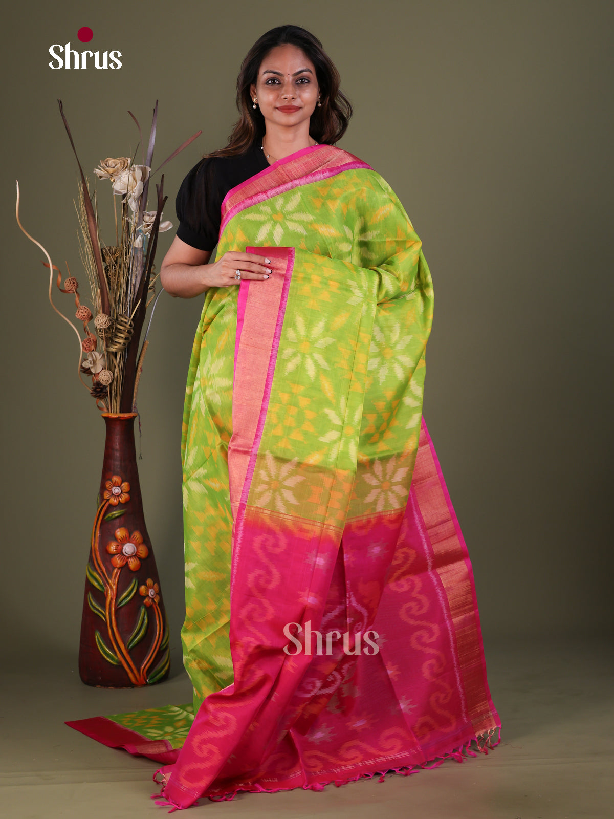 Pochampally sico Saree - EFS27369 - Shop on Shrus.com