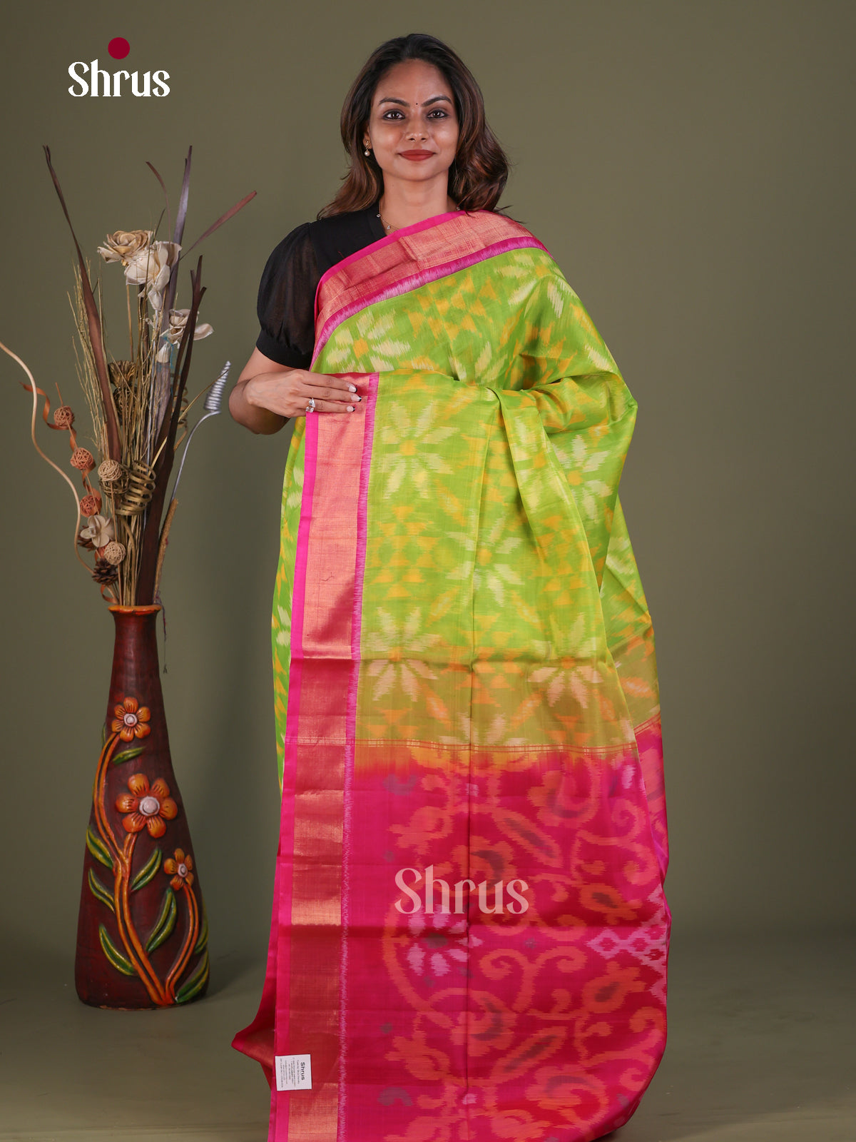 Pochampally sico Saree - EFS27374 - Shop on Shrus.com