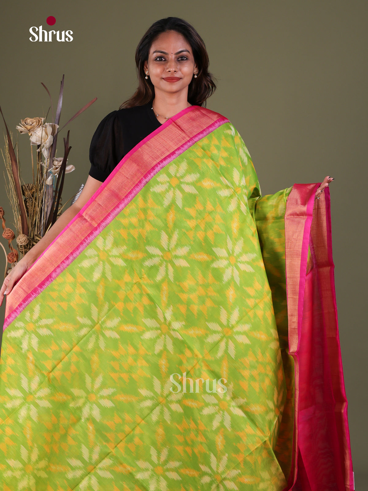 Pochampally sico Saree - EFS27374 - Shop on Shrus.com