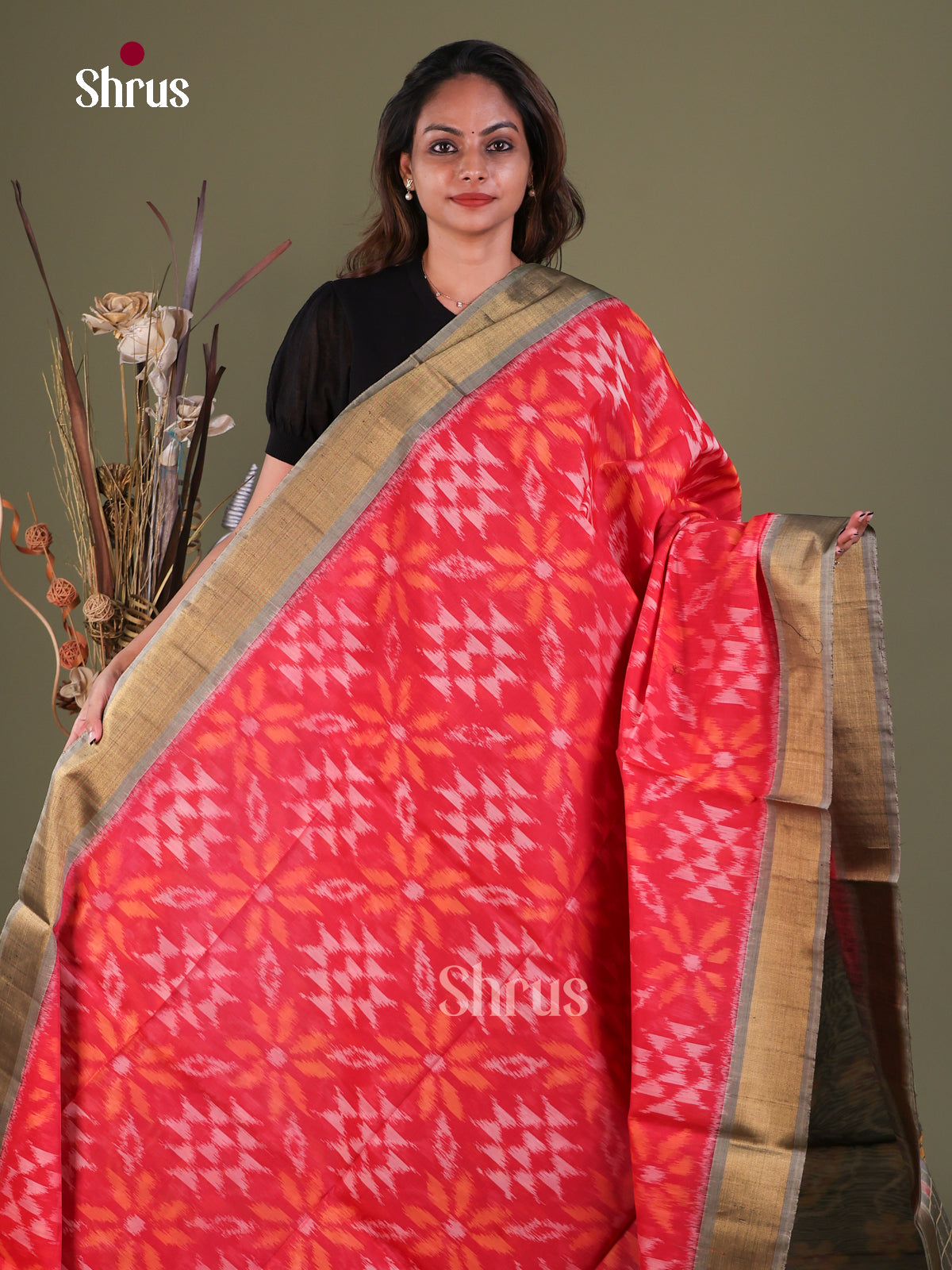 Pochampally sico Saree - EFS27377 - Shop on Shrus.com