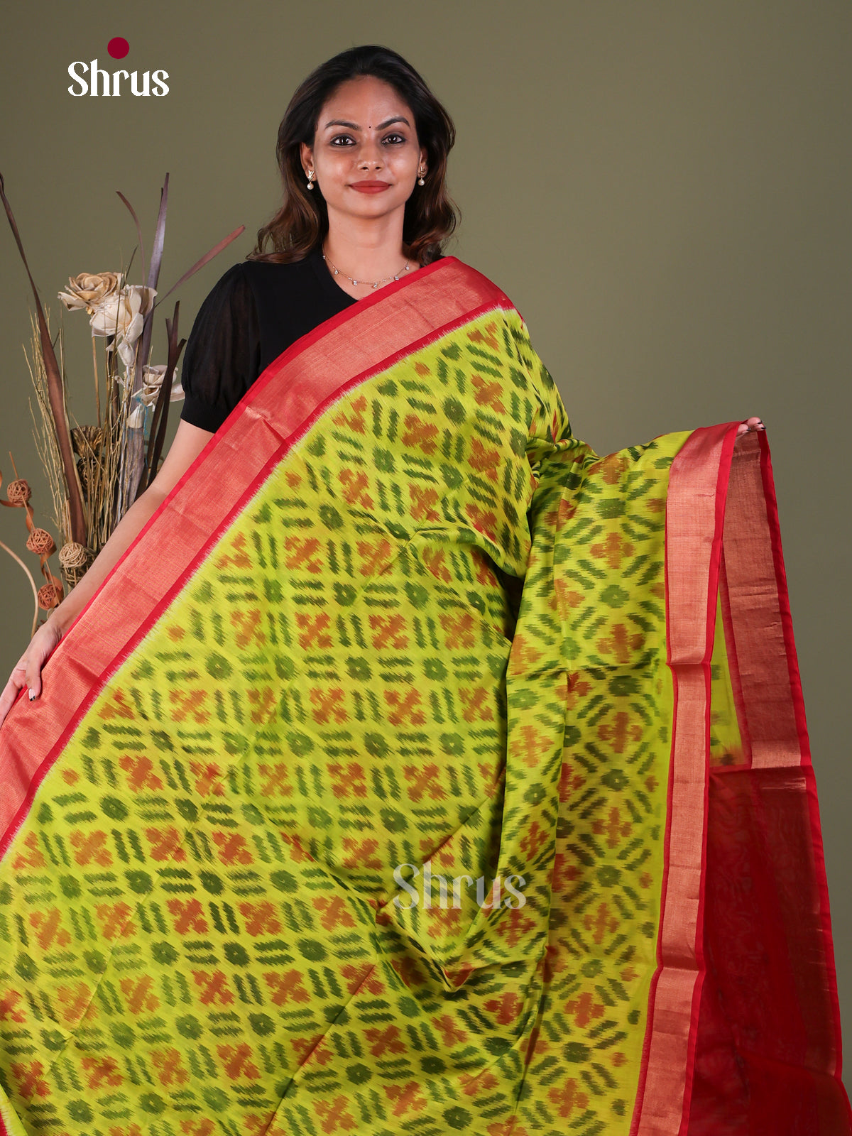 Pochampally sico Saree - EFS27381 - Shop on Shrus.com