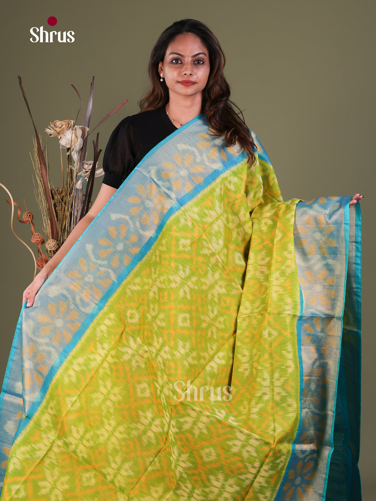 Pochampally sico Saree - EFS27401 - Shop on Shrus.com