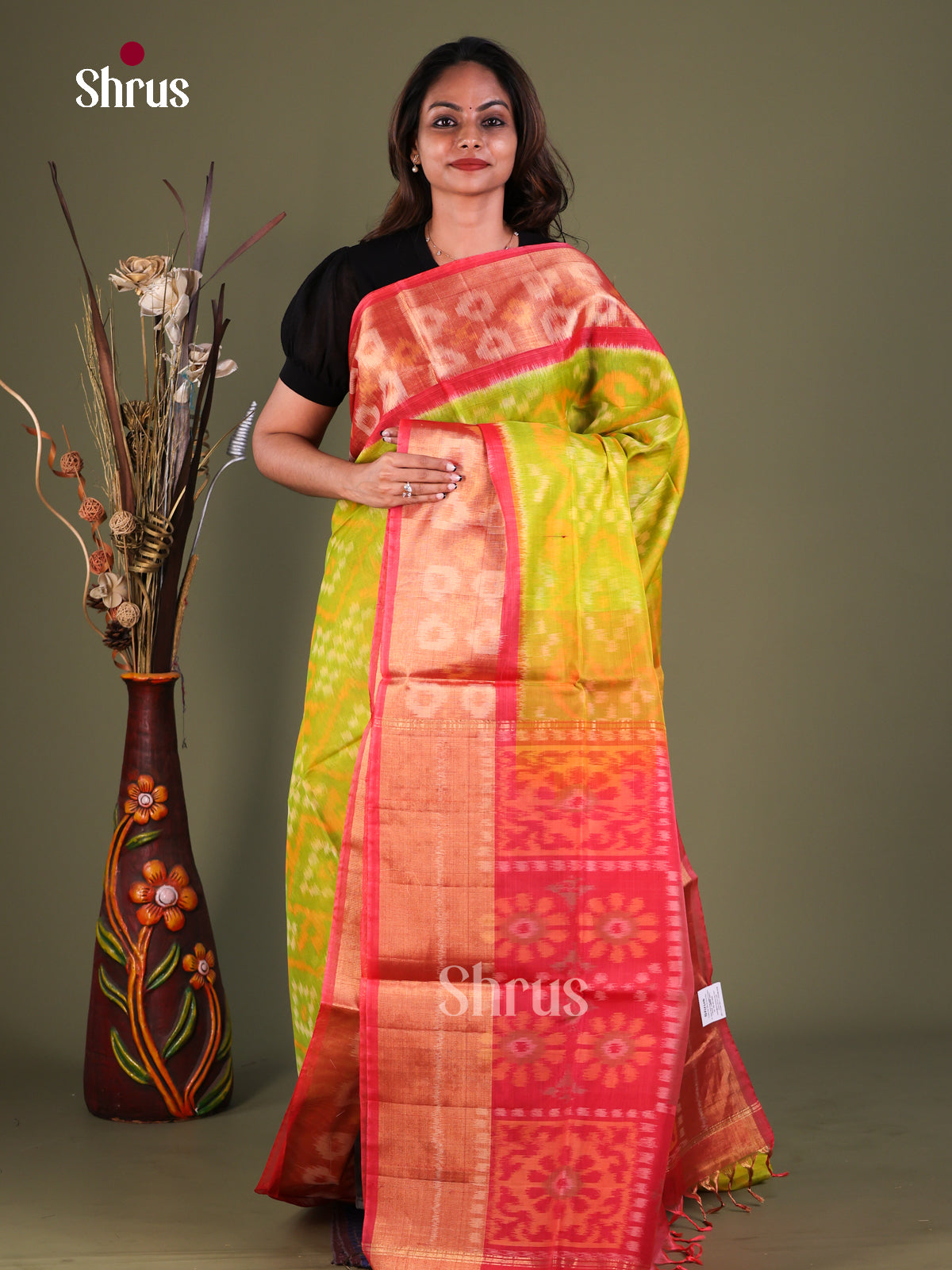 Pochampally sico Saree - EFS27408 - Shop on Shrus.com