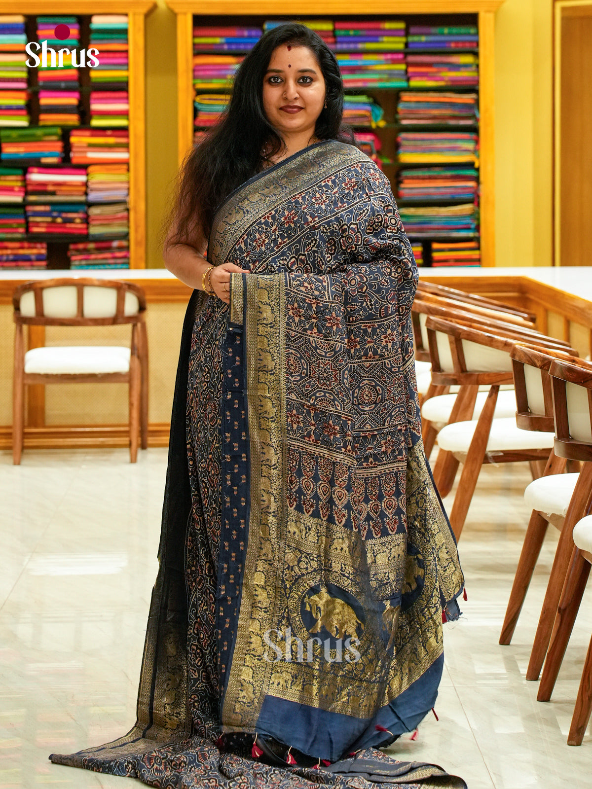Modal Silk Saree - EFS27425