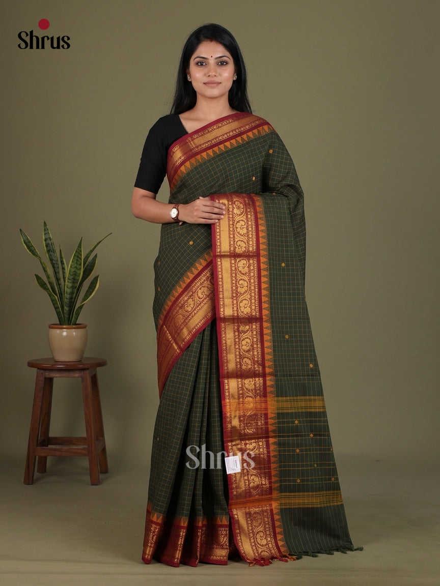 Chettinad Cotton Saree - EFS29073 - Shop on Shrus.com
