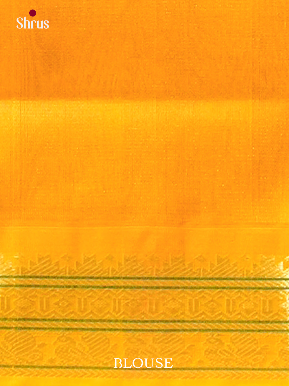 Rani Pink Silk Cotton Saree with Lines and Vaira Oosi | Mustard Contrast Border