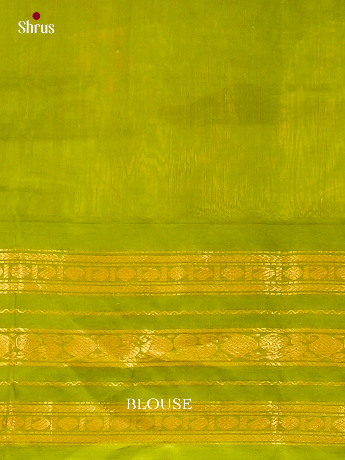 Brown Silk Cotton Saree with Peacock Buttas | Green Contrast Border
