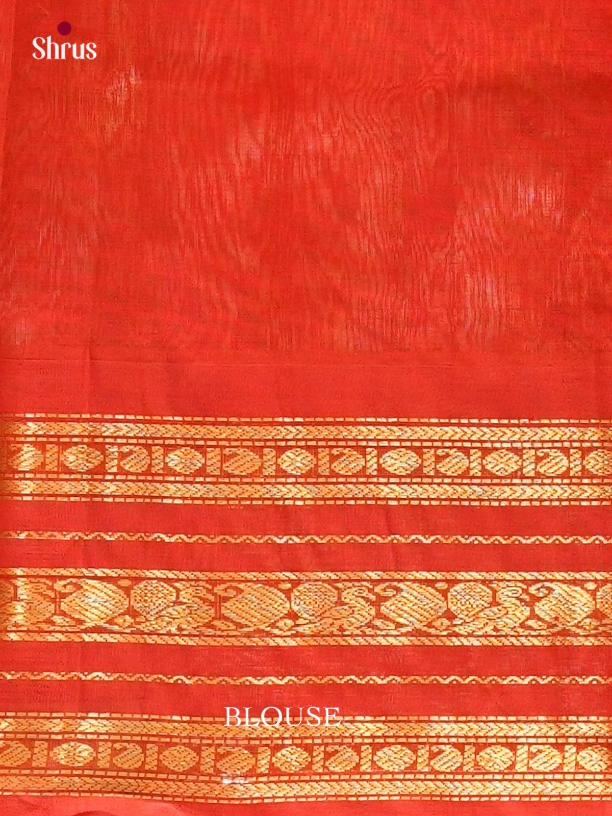 Violet Silk Cotton Saree with Peacock Buttas | Red Contrast Border
