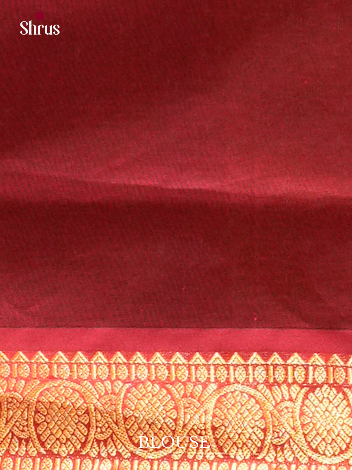 Peacock Blue Halfpure Silk Cotton Saree with Brocade | Maroon Contrast Border