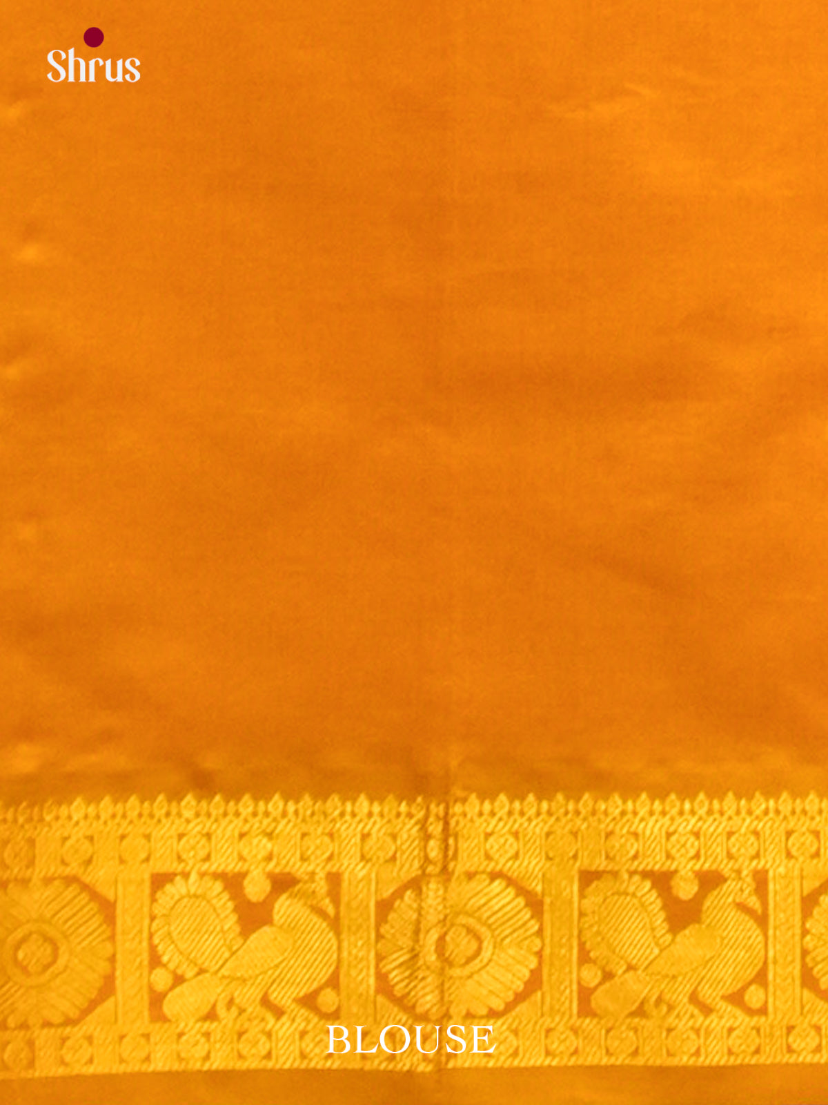 Green Halfpure Silk Cotton Saree with Leaf Buttas | Mustard Contrast Border