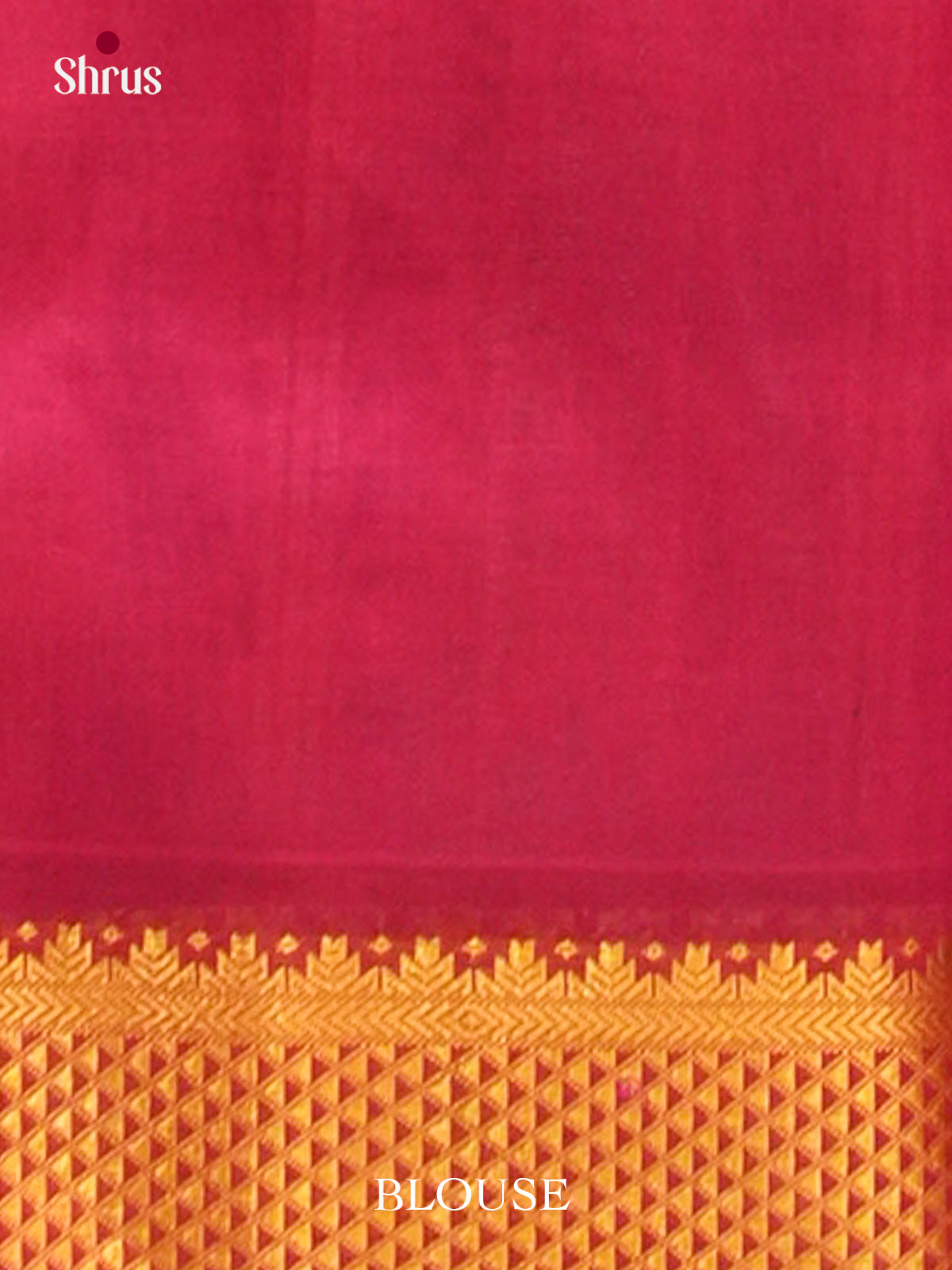 Peacock Blue Silk Cotton Saree with Diamond Buttas | Pink Non Korvai Small Border - Shop on Shrus.com