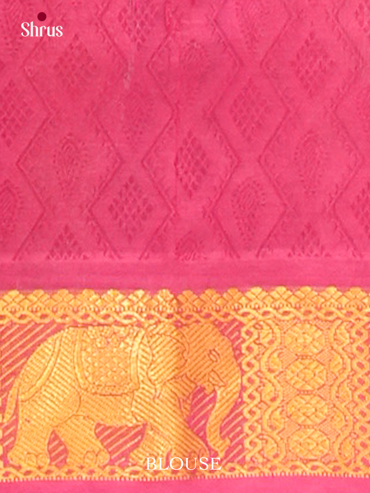 Silver Silk Cotton Saree with Diamond Buttas | Pink Non Korvai Small Border