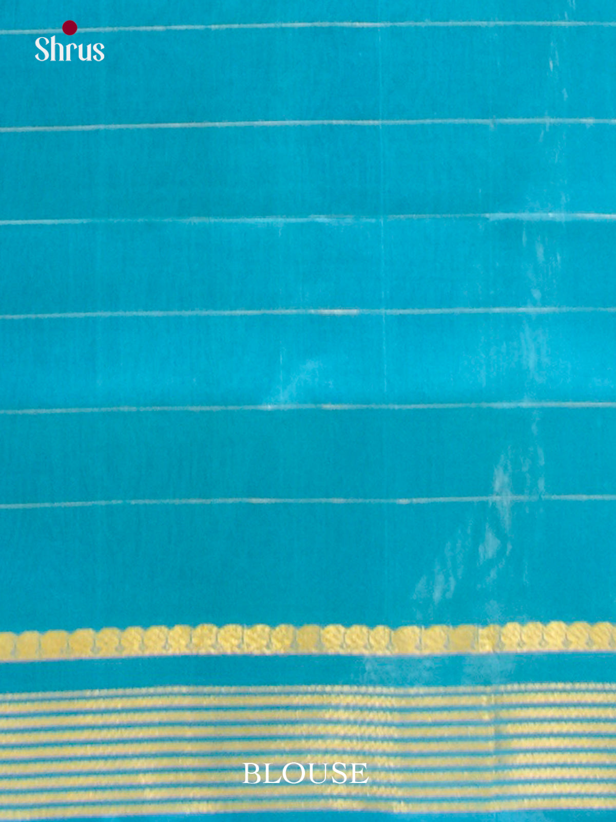 Maroon Silk Cotton Saree with Mango / Paisley Buttas | Sky Blue Contrast Border - Shop on Shrus.com
