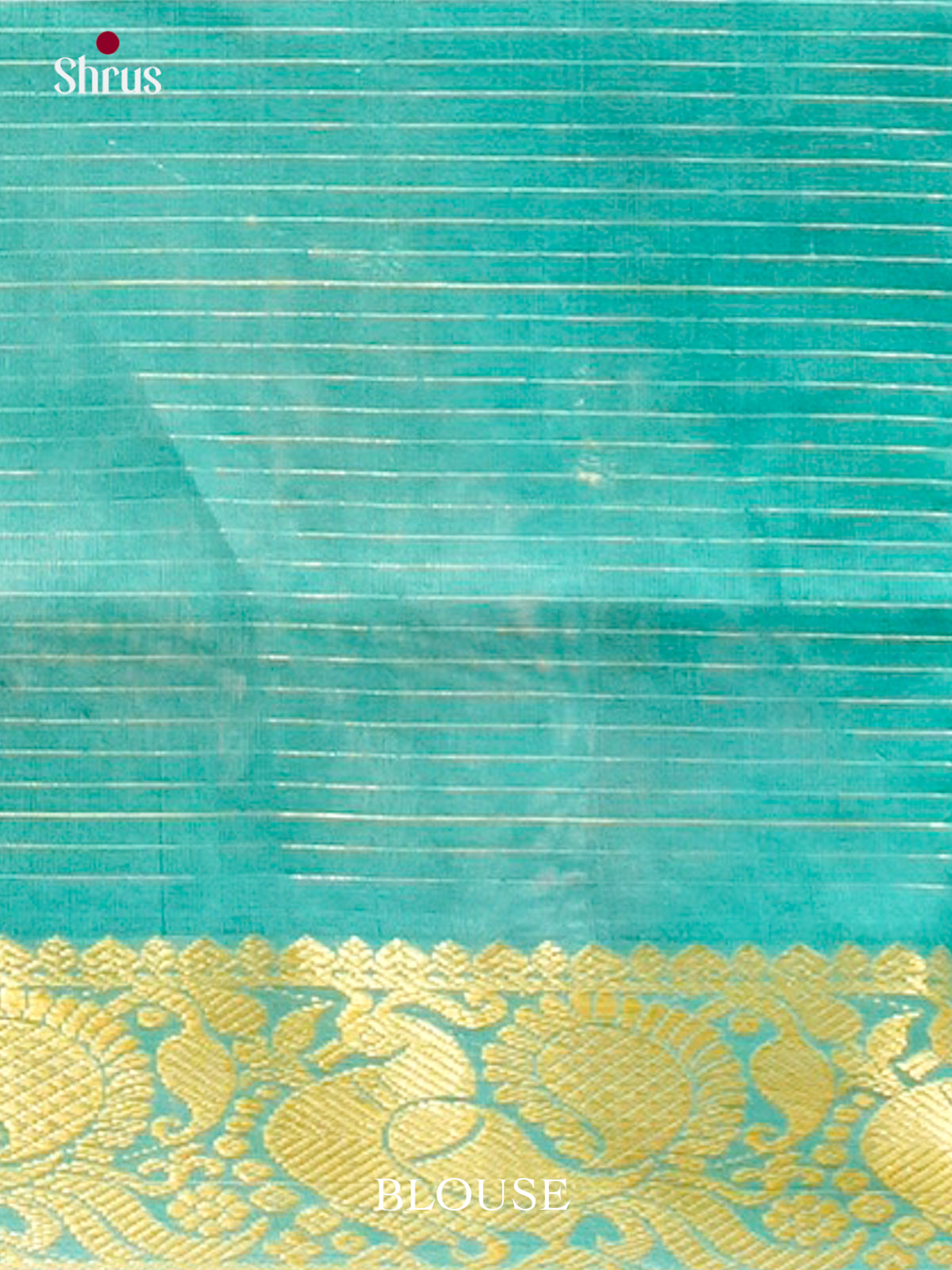Purple Silk Cotton Saree with Checks with Buttas | Turquoise Contrast Border - Shop on Shrus.com