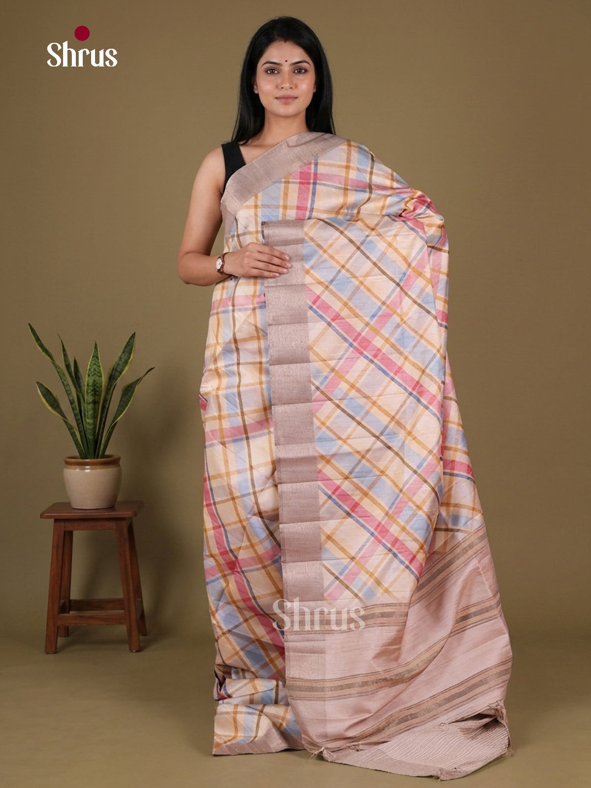 Semi matka Saree - EFS30018