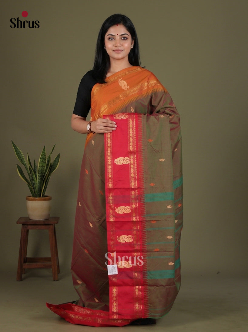 Chettinad Mix Cotton Saree - EFS30078 - Shop on Shrus.com