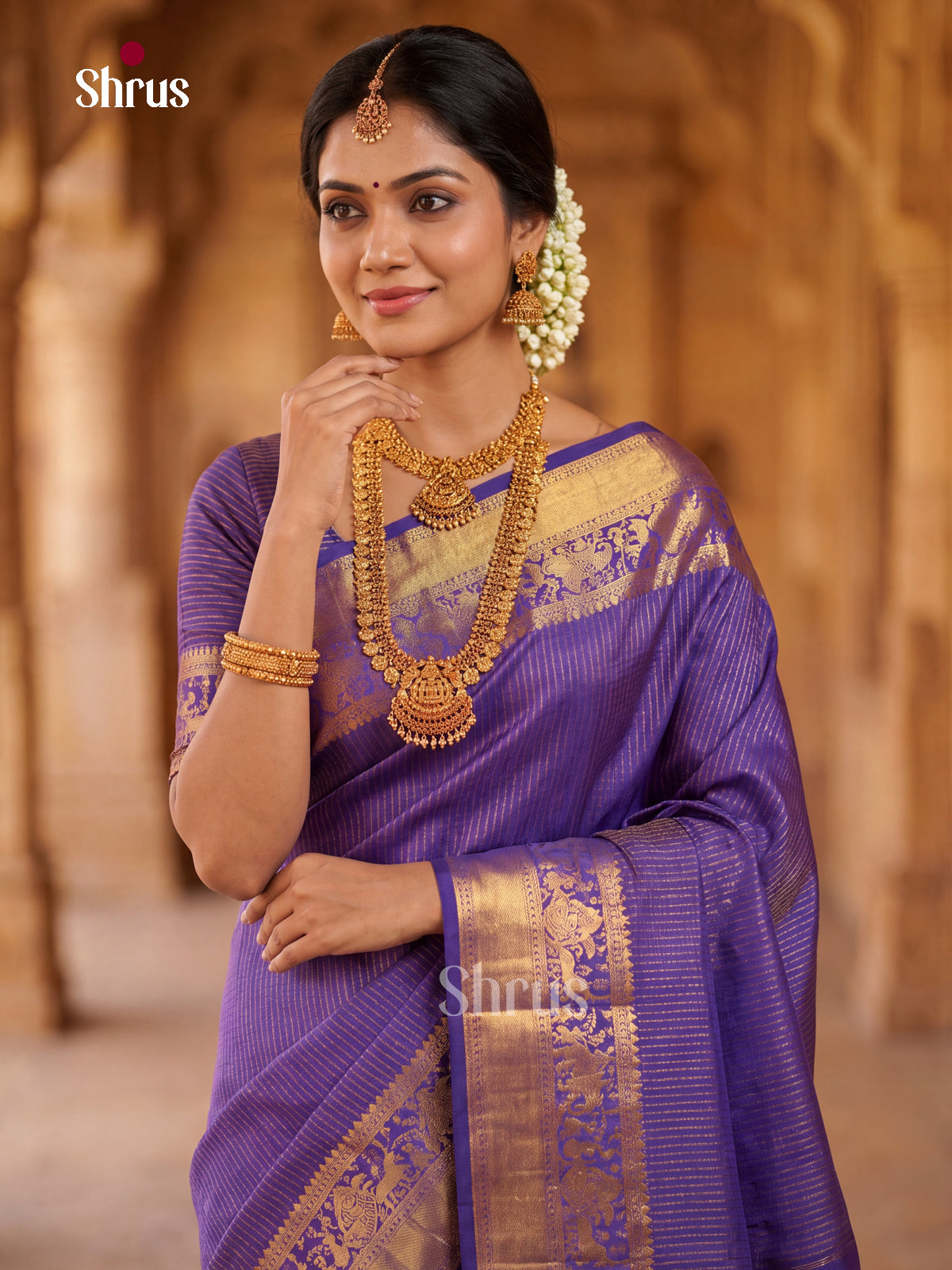 Kanchipuram silk Saree - EFS30329