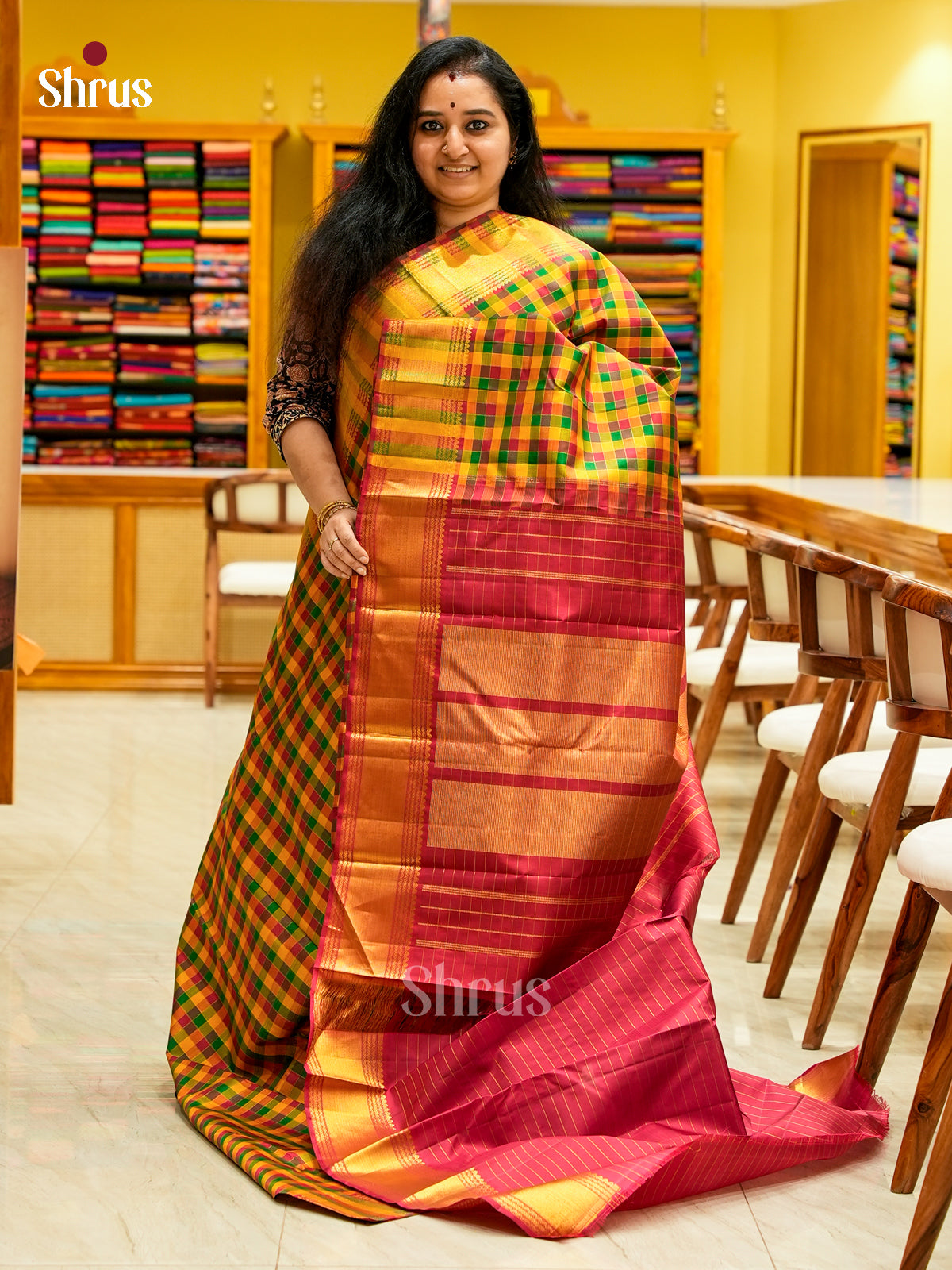 Kanchipuram silk Saree - EFS30335