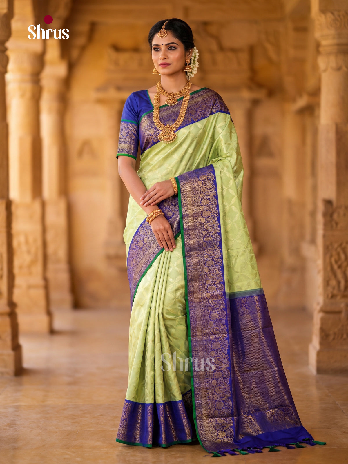 Kanchipuram silk Saree - EFS30339