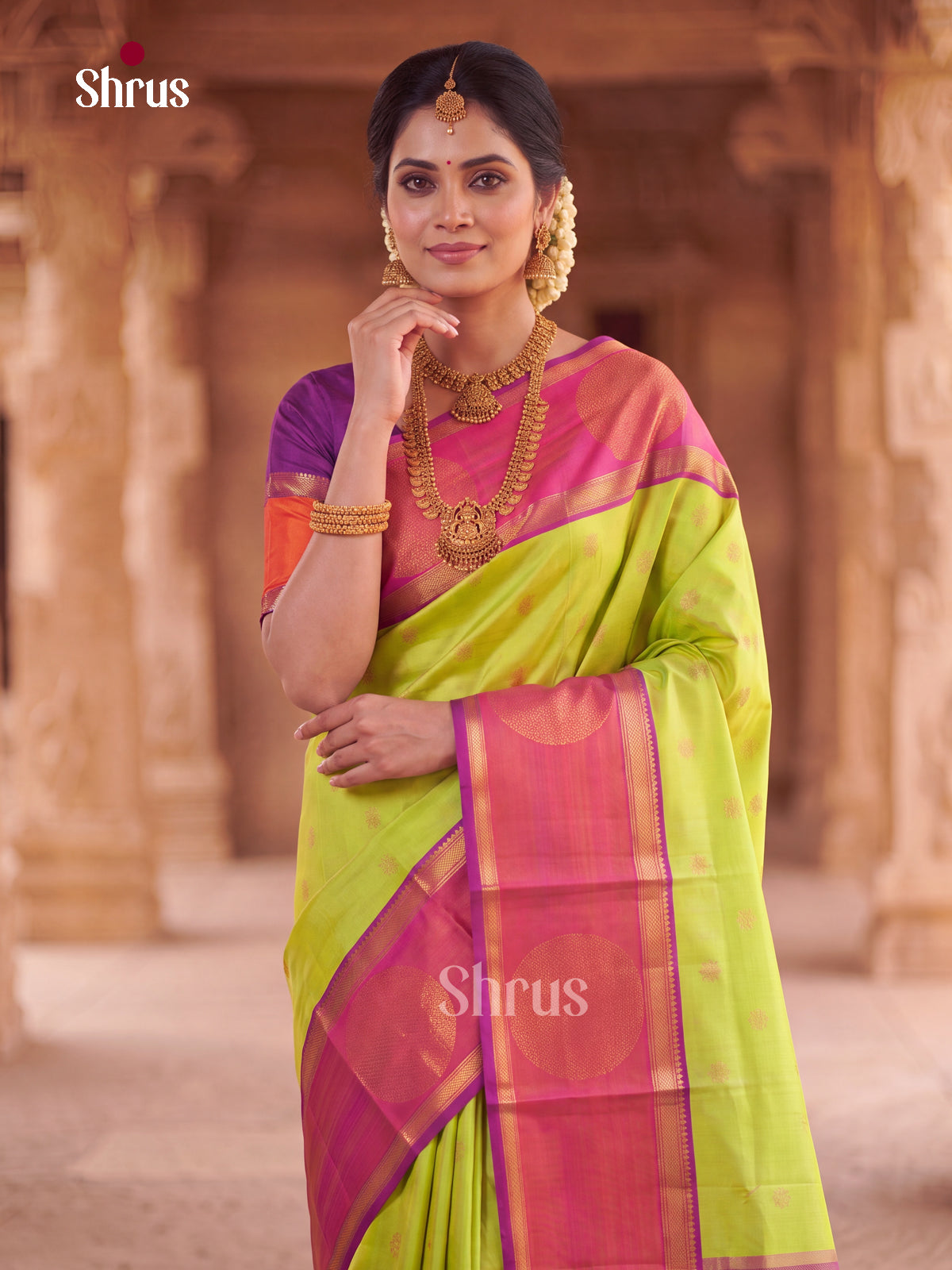 Kanchipuram silk Saree - EFS30343