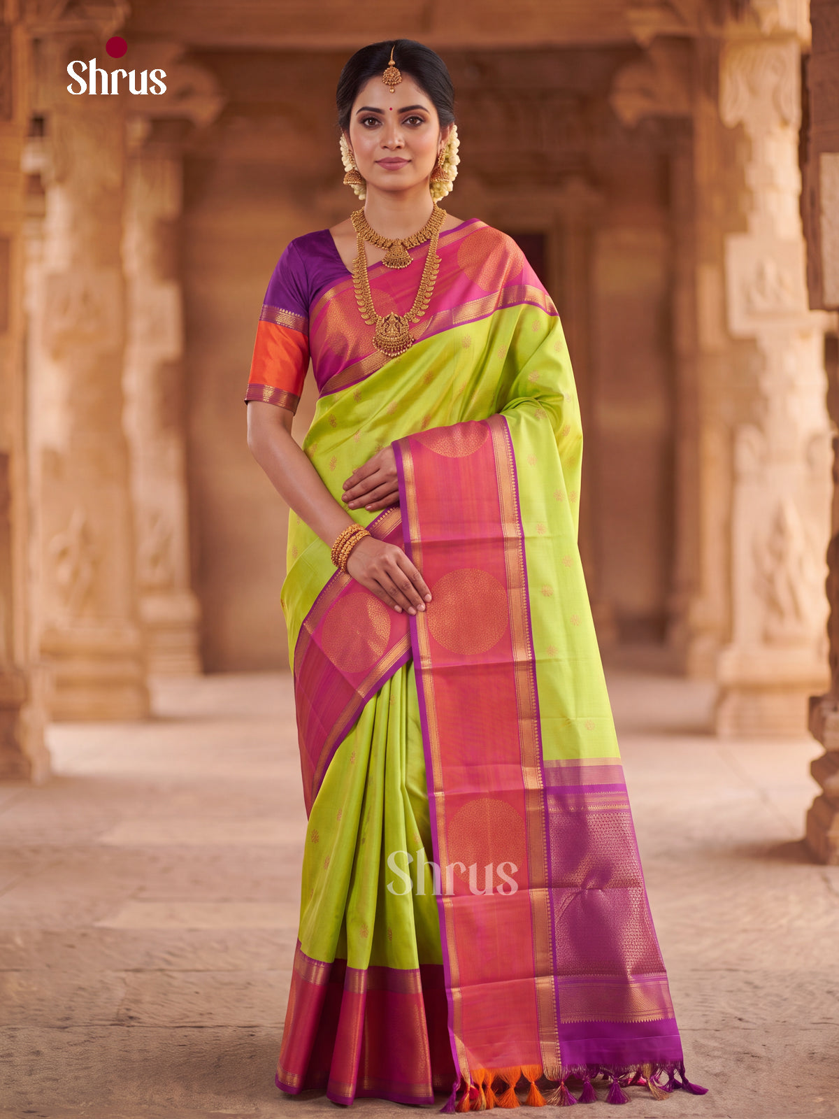 Kanchipuram silk Saree - EFS30343