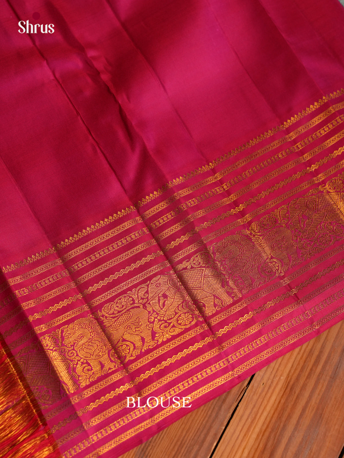 Kanchipuram silk Saree - EFS30363