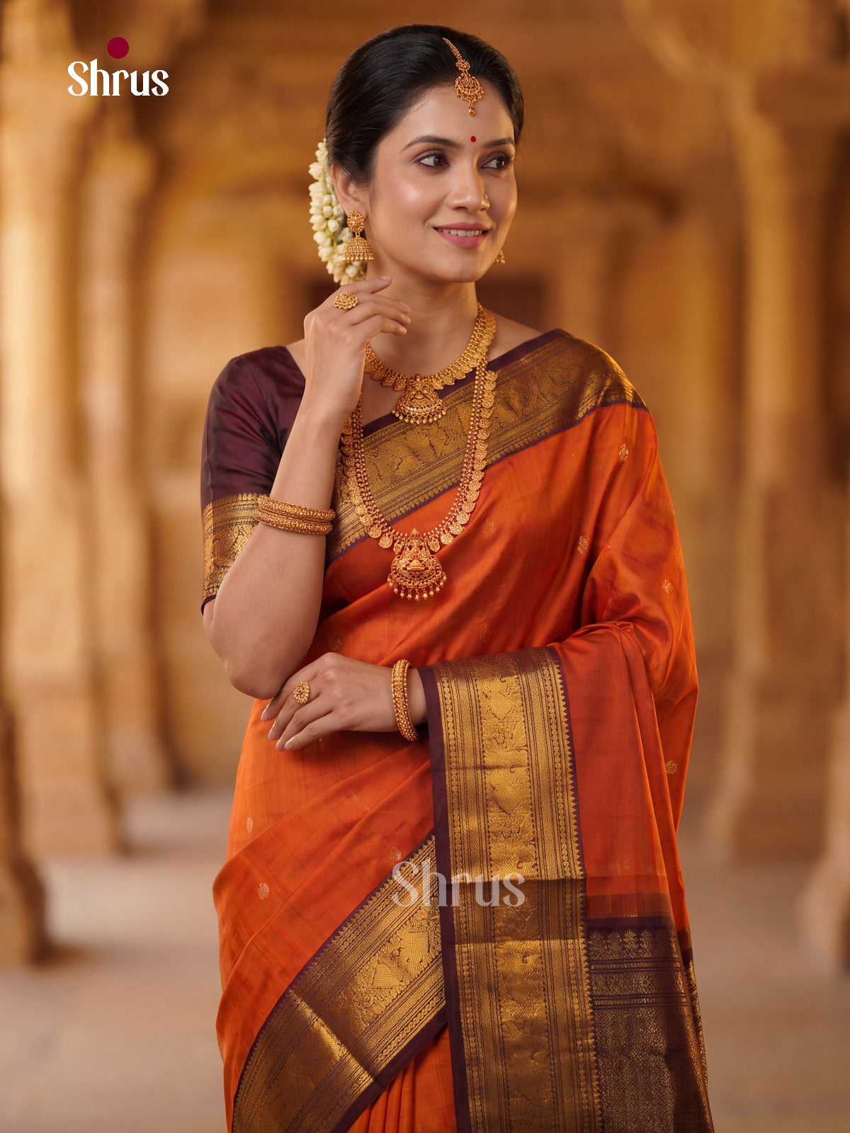 Kanchipuram silk Saree - EFS30369