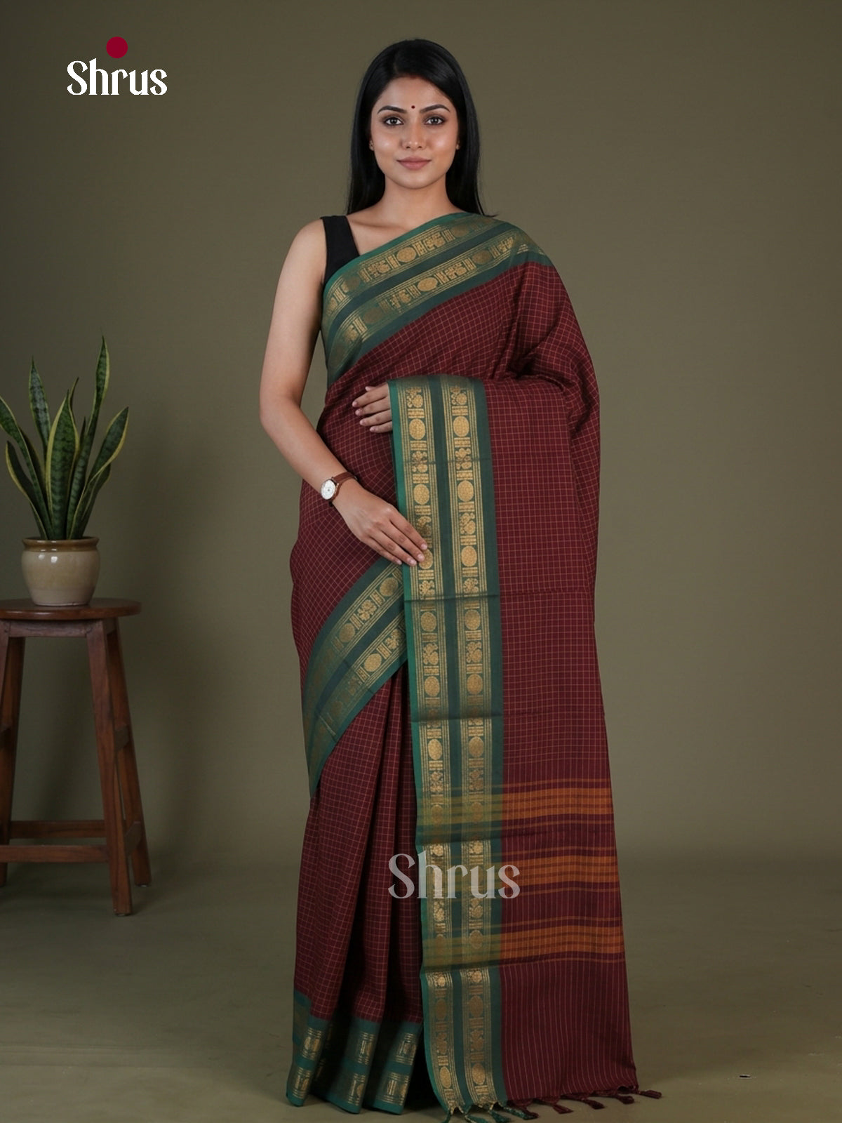 Chettinad Cotton Saree - EGS01013