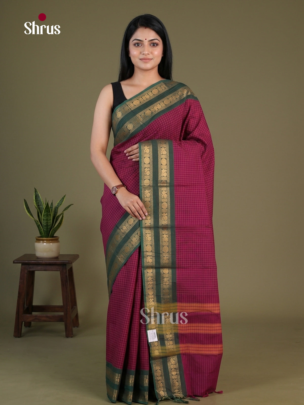 Chettinad Cotton Saree - EGS01015