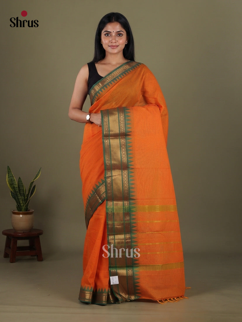 Chettinad Cotton Saree - EGS01025 - Shop on Shrus.com