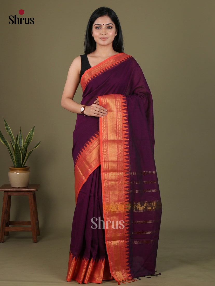 Chettinad Cotton Saree - EGS01027 - Shop on Shrus.com
