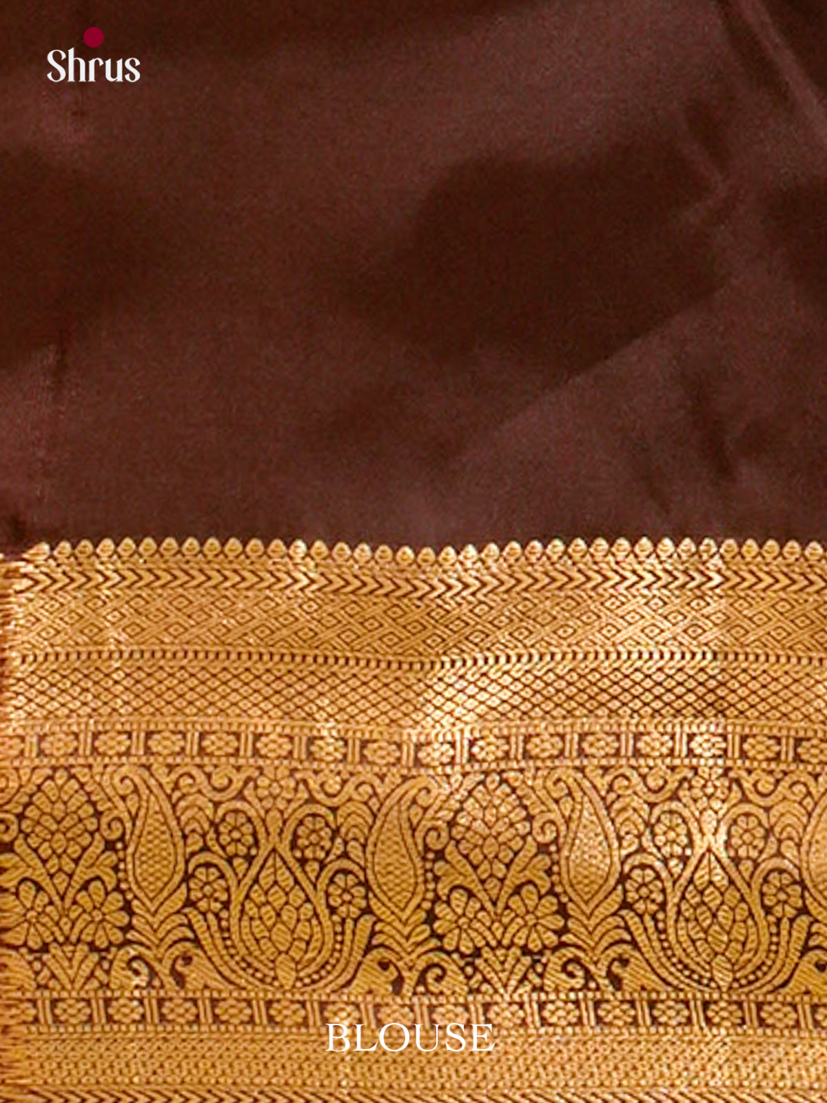 Lime Green Halfpure Kanchipuram Silk Saree with Floral Buttas | Dark Brown Contrast Border