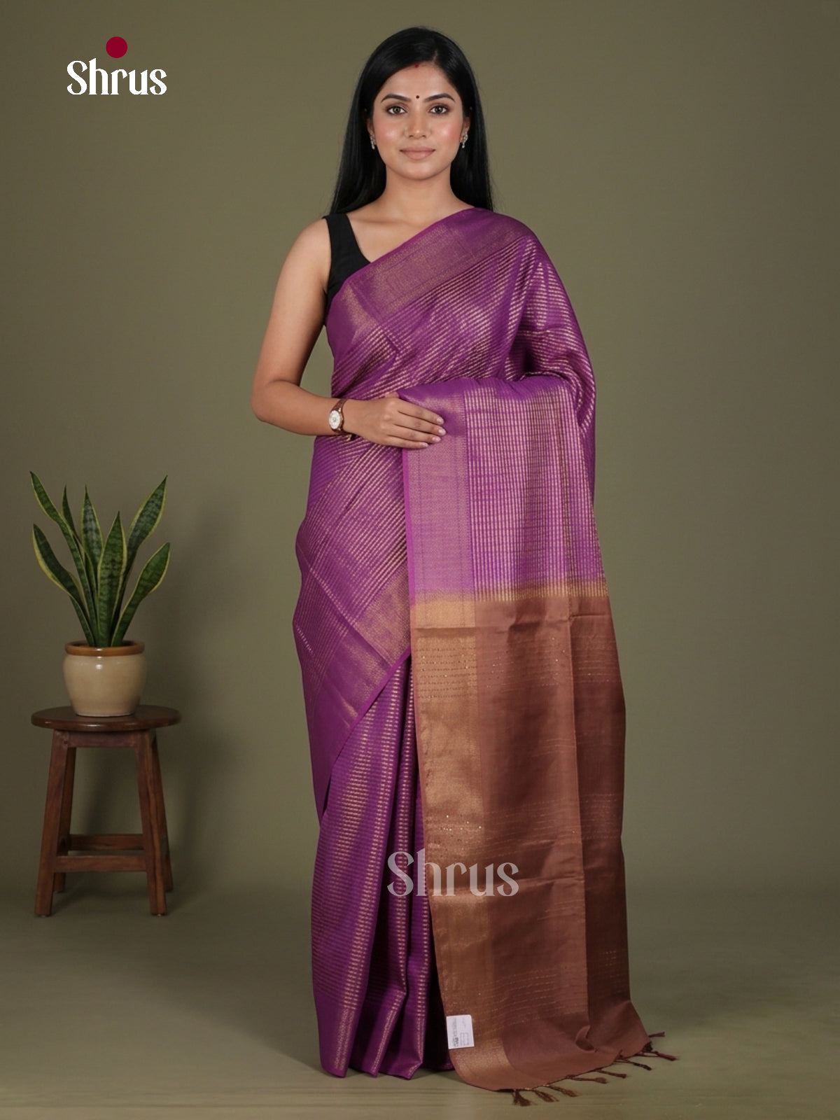 Semi Tussar Saree - EGS01137