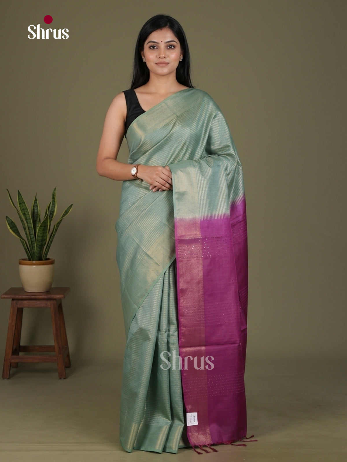 Semi Tussar Saree - EGS01138