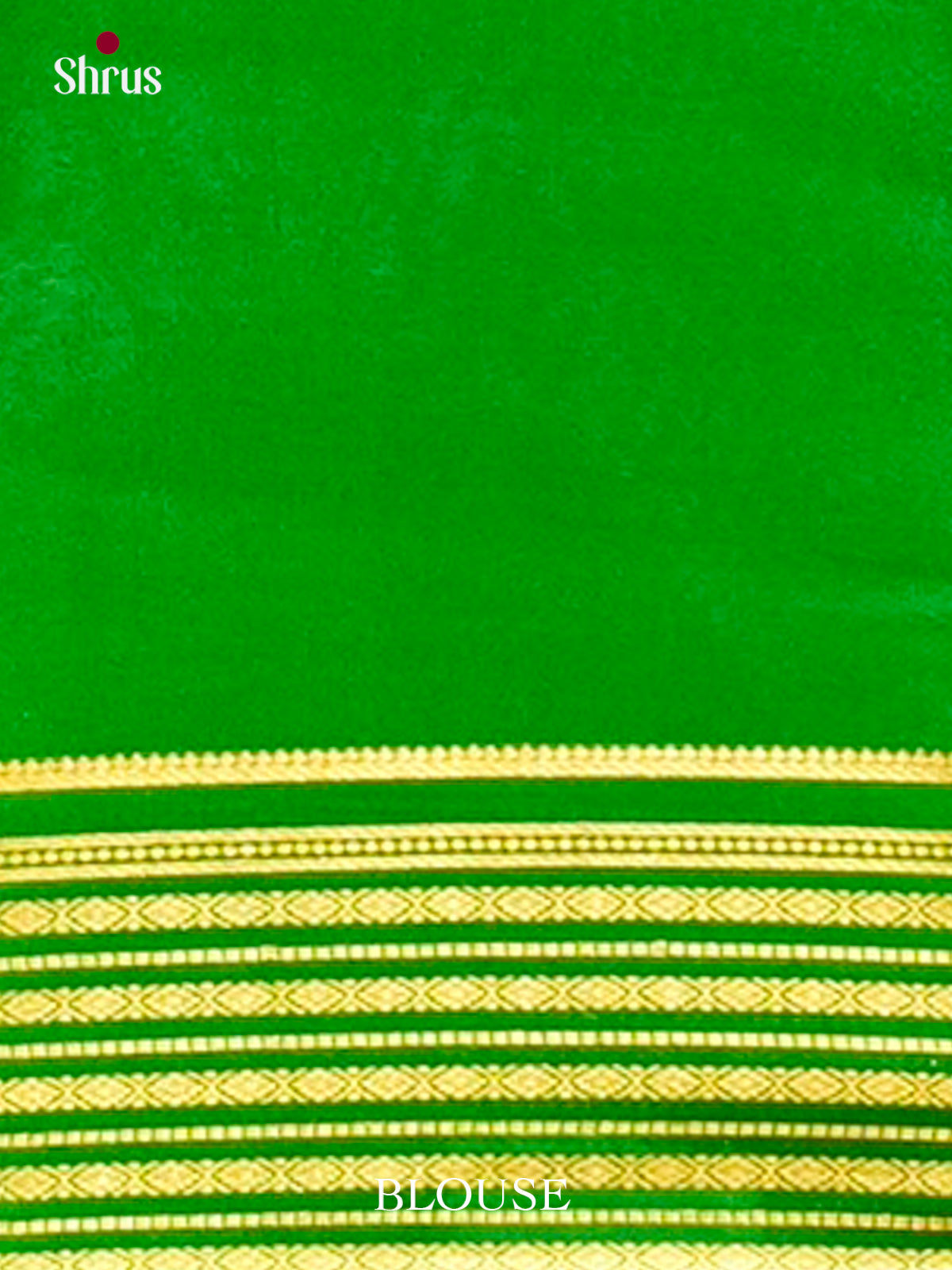 Purple Mysore Silk Saree with Floral Buttas | Green Contrast Border