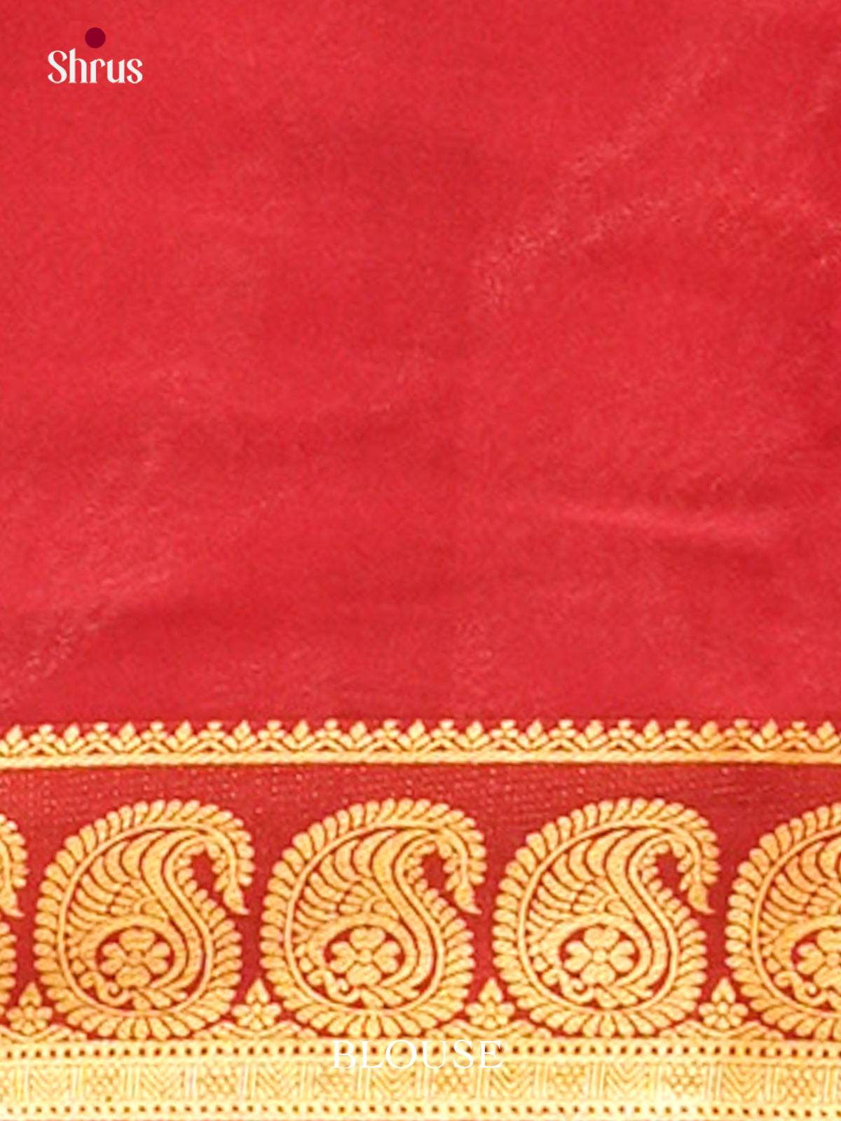Baby Pink Mysore Silk Saree with Floral Buttas | Maroon Contrast Border - Shop on Shrus.com