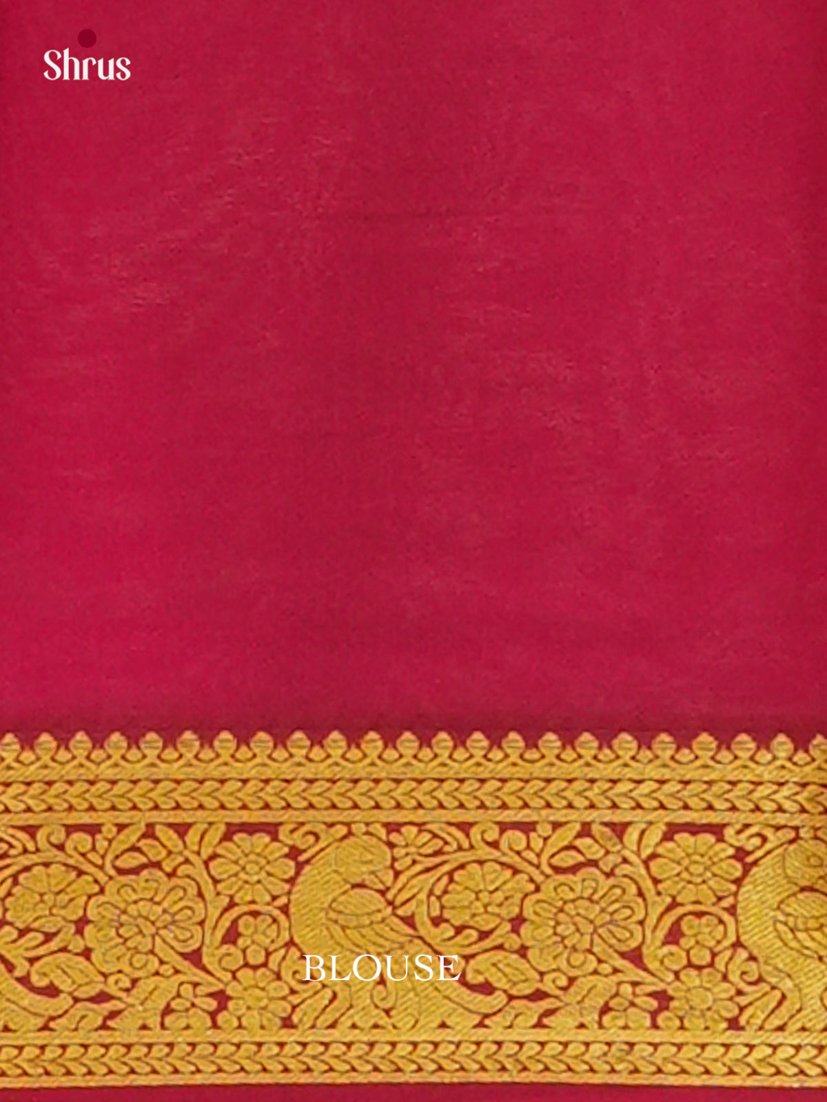 Dark Green Mysore Silk Saree | Pink Contrast Border