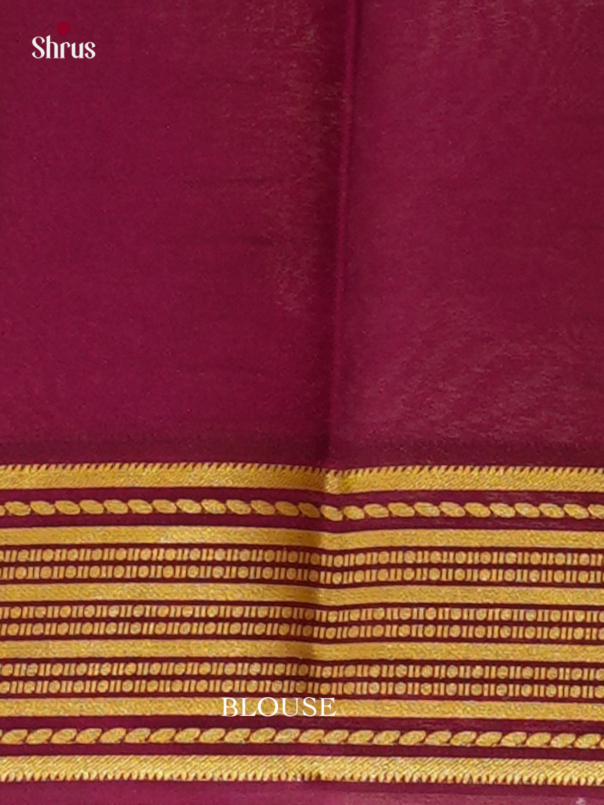 Pista Green Mysore Silk Saree | Magenta Contrast Border